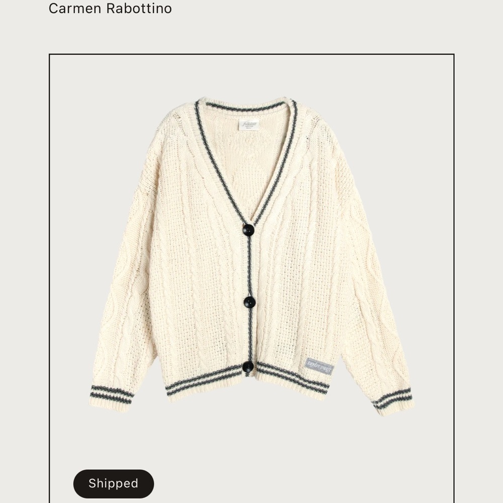 AUTHENTIC: NEVER WORN TAYLOR SWIFT FOLKLORE CARDIGAN